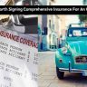Is It Worth Signing Comprehensive Insurance For An Old Car? How Can We Measure This?