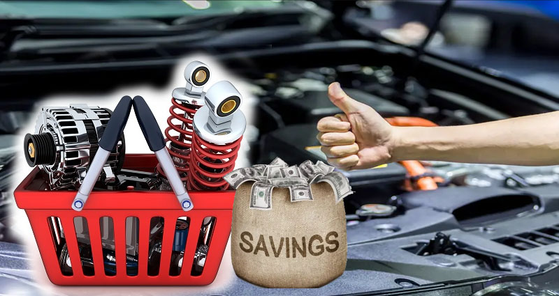 How to Save Money Buying Your Car Parts Online