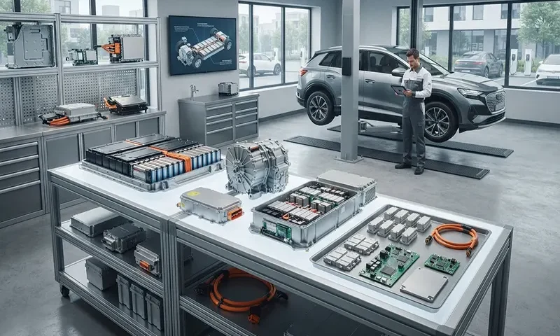 Electric Vehicle Powertrain Components and Power Inverter Replacement Parts