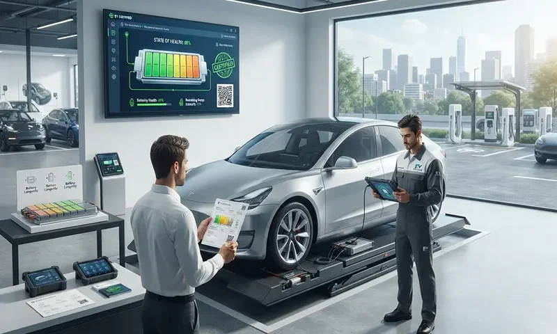Pre-Owned Electric Vehicle Battery Health Certification Business Model